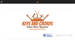 Desktop Screenshot of keysandchords.com